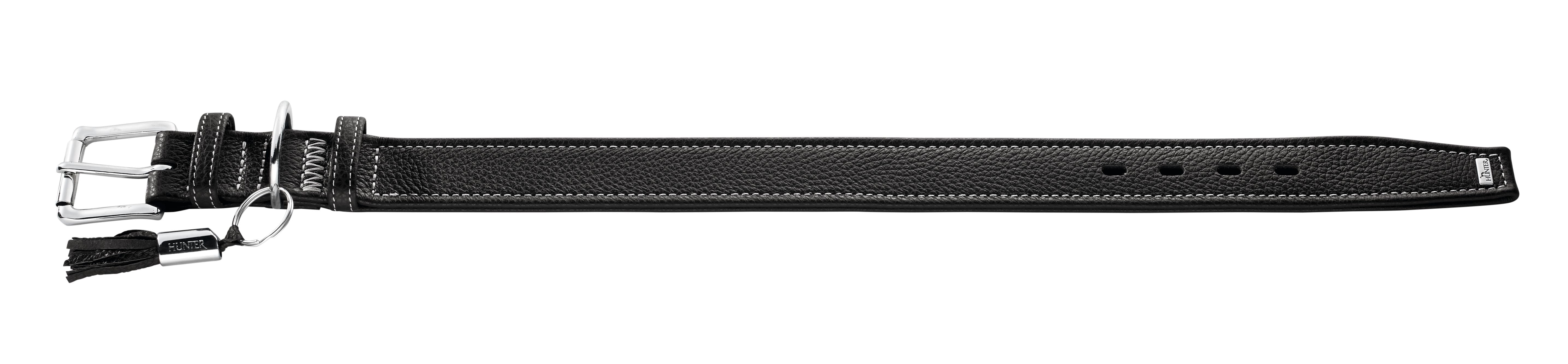 Hunter Cannes Collar Black - Dog Collars, Leashes & Harnesses 