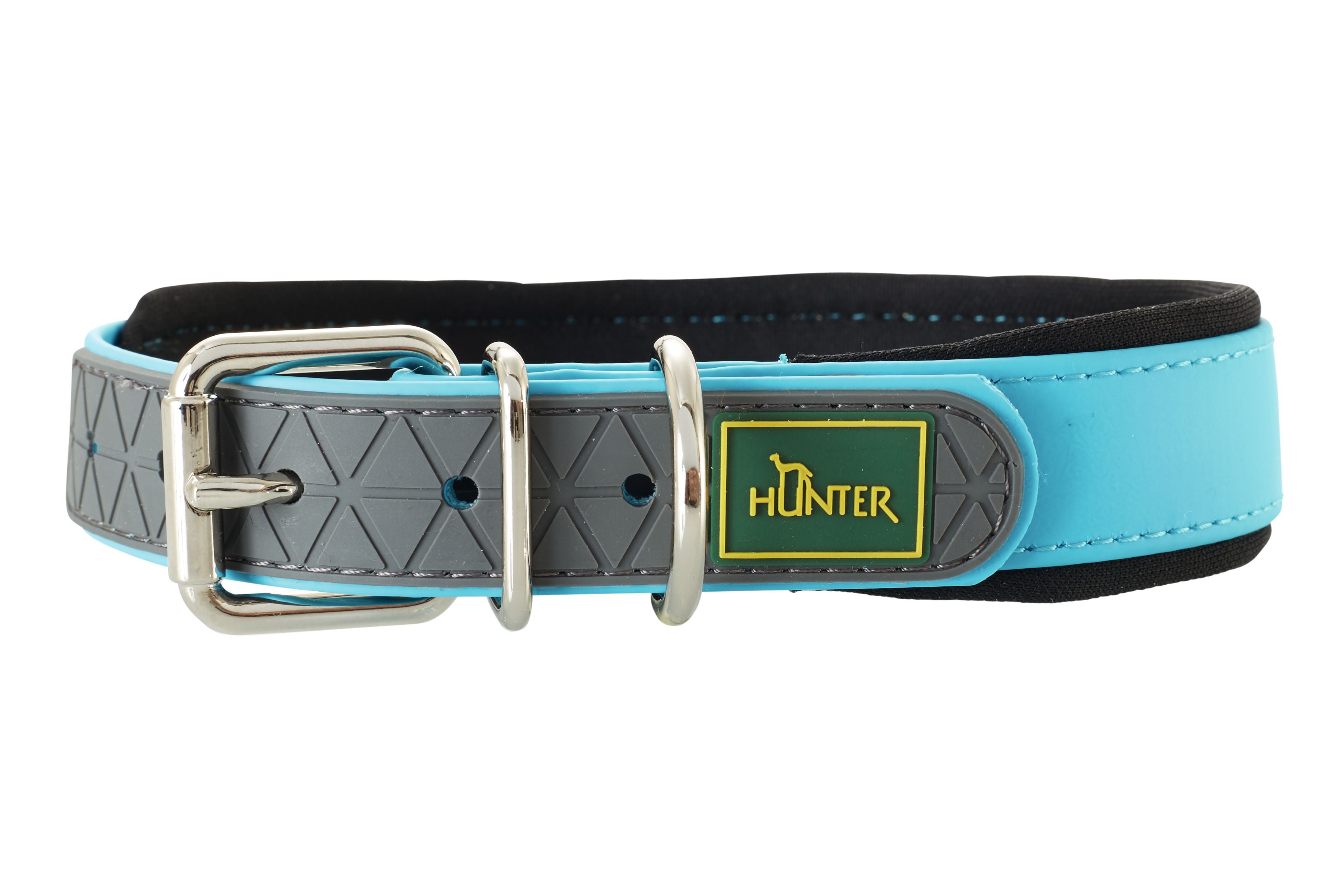Hunter Convenience Comfort Collar Turquoise - 45 - Dog Collars, Leashes & Harnesses 