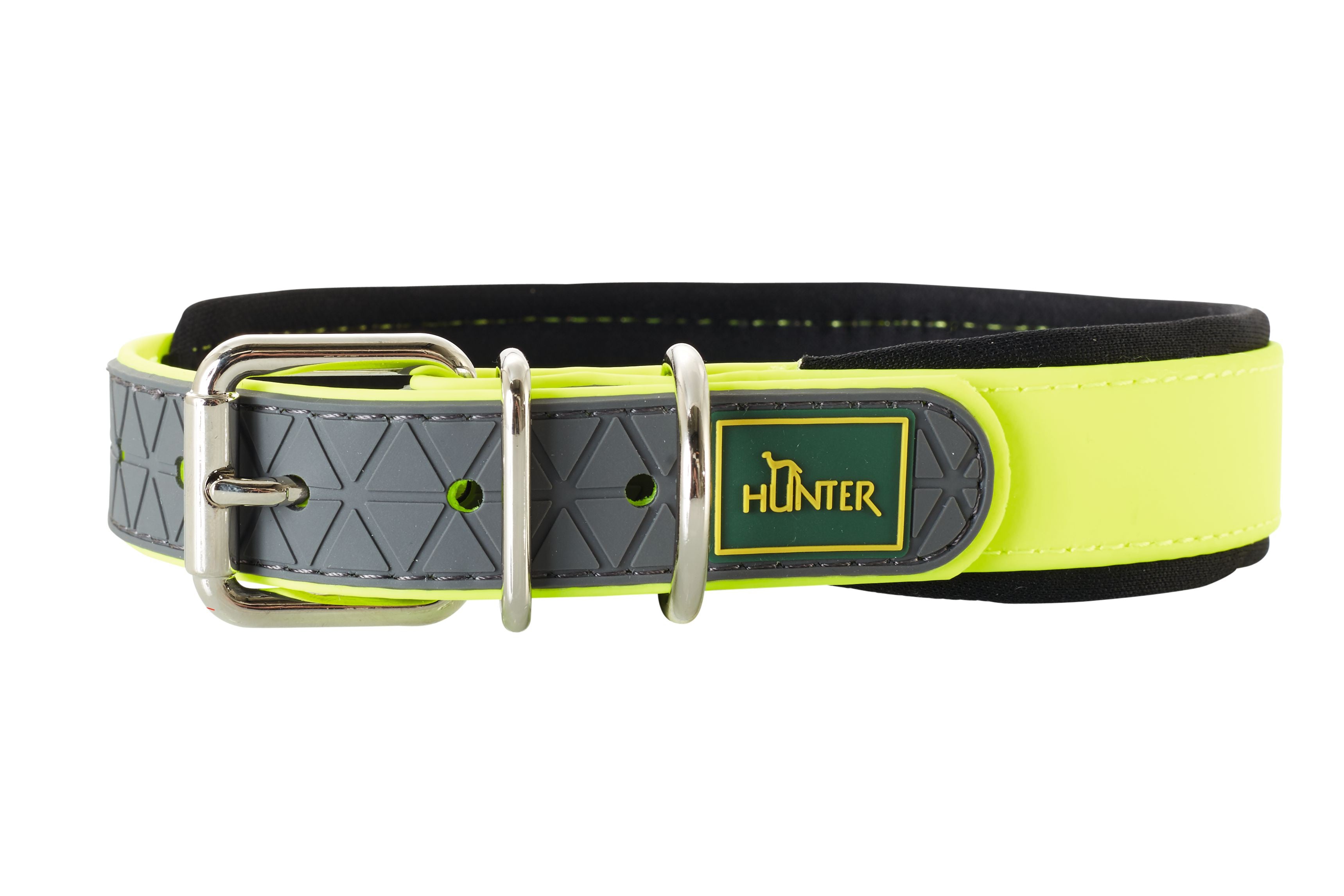 Hunter Convenience Comfort Collar Yellow - 65 - Dog Collars, Leashes & Harnesses 