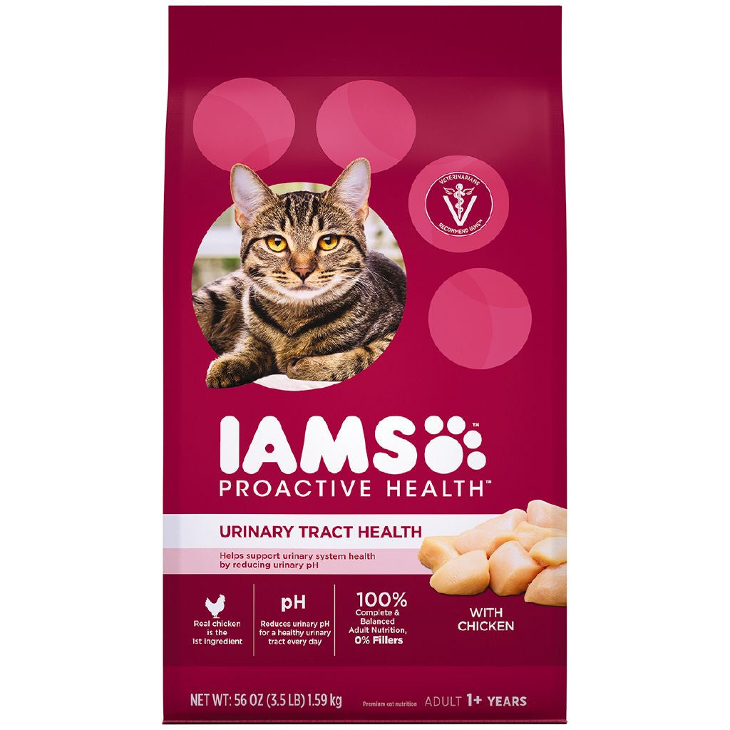 Iams Adult Cat Urinary Tract Health Chicken 1.59KG - Cat Food 