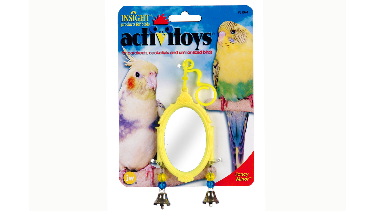 JW ActiviToy Fancy Mirror - Bird Toys 