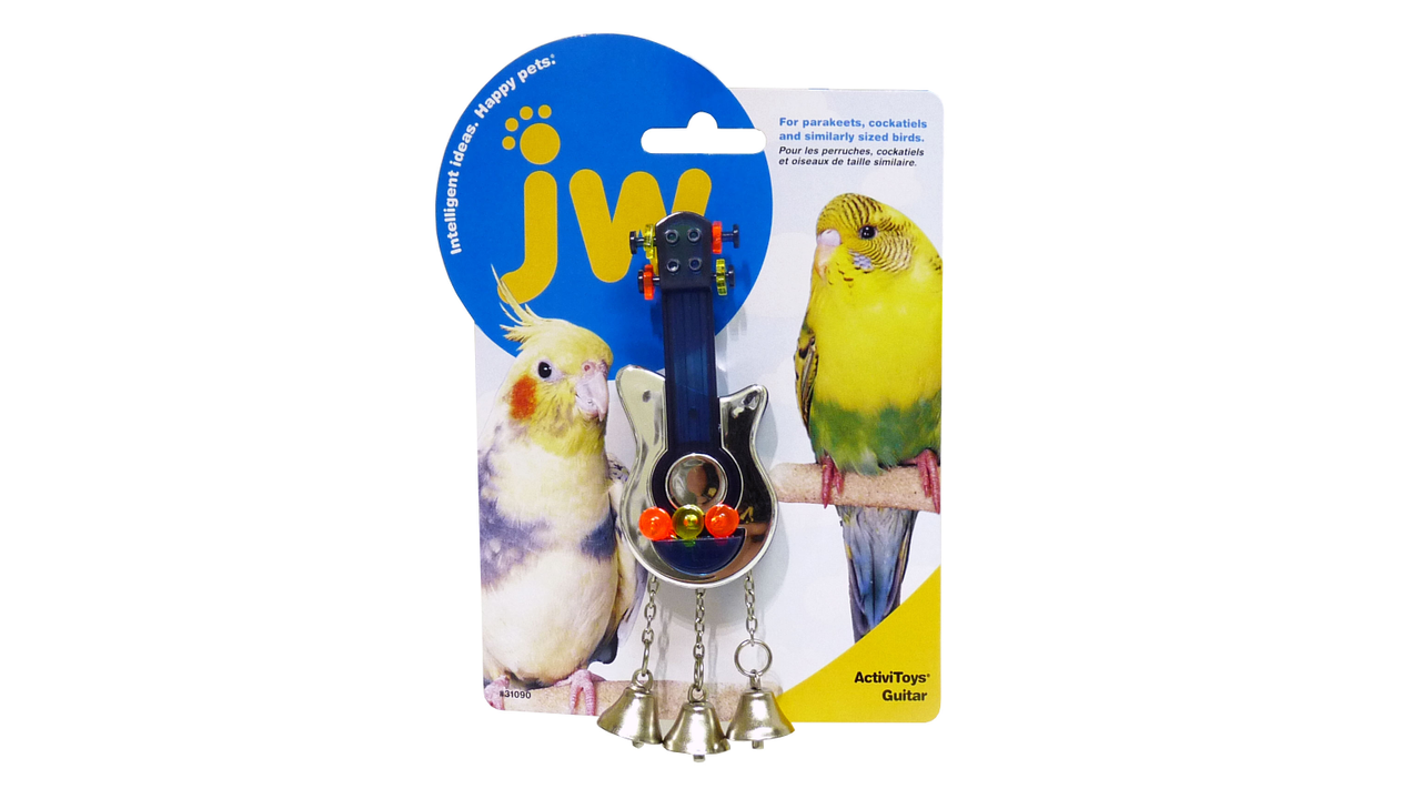 JW ActiviToy Guitar - Bird Toys 