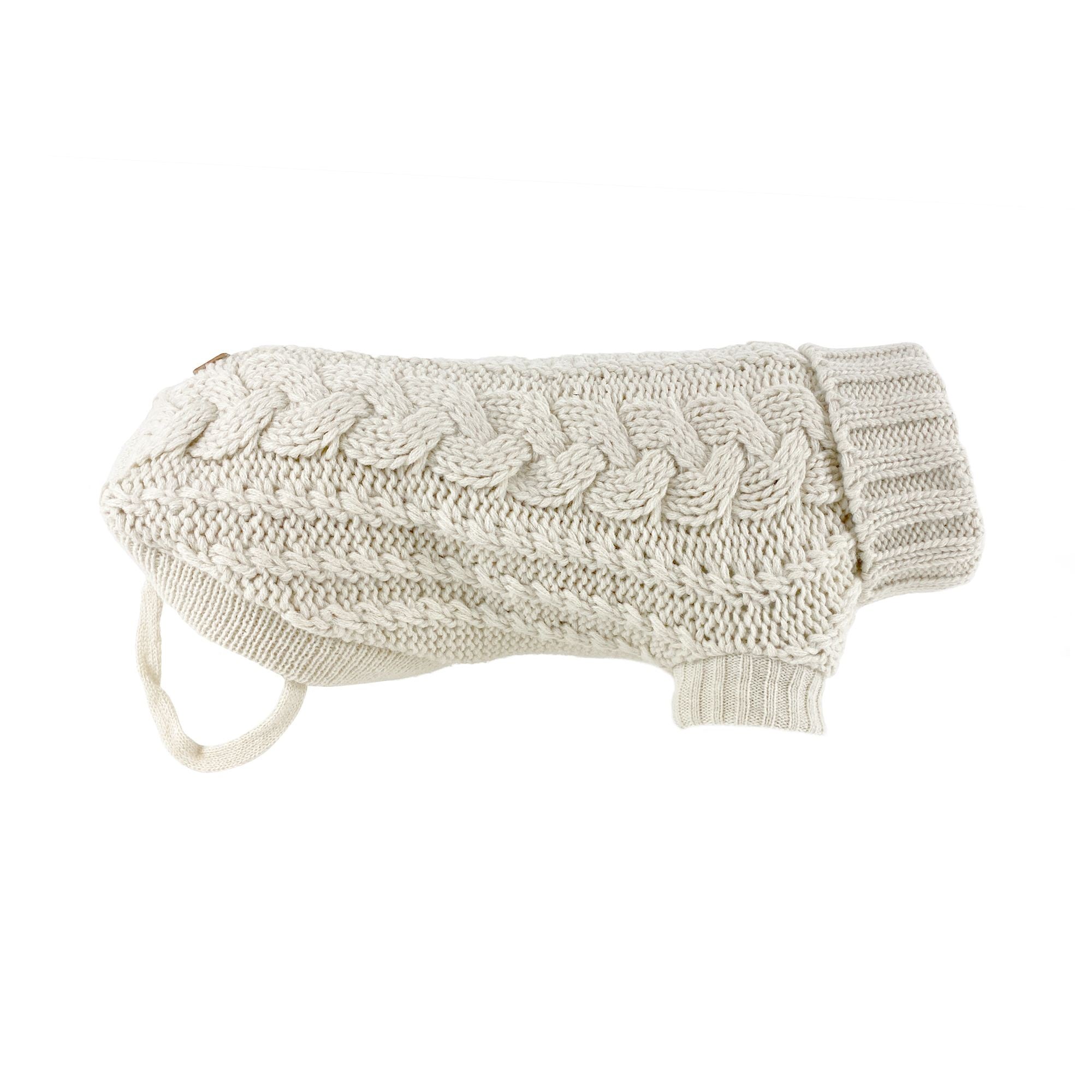 Huskimo Frenchknit Jumper Ivory 46cm