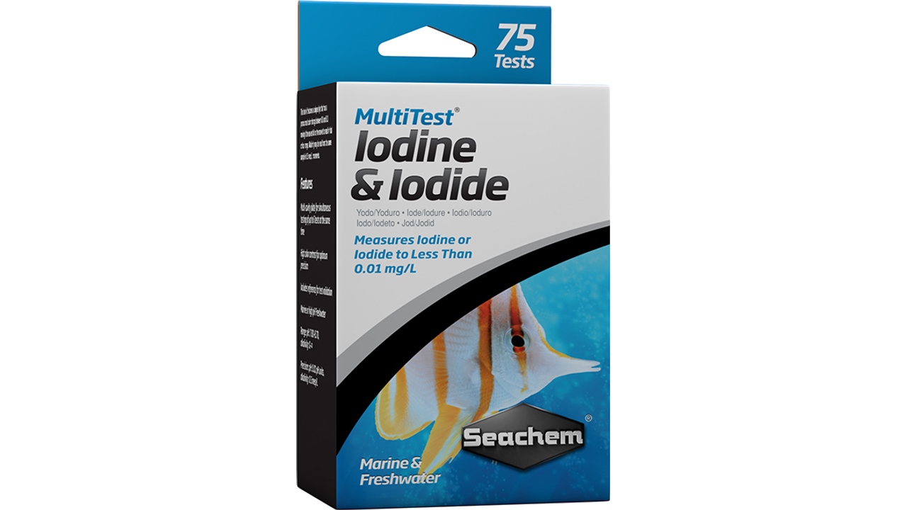 Seachem Multitest Iodine & Iodide