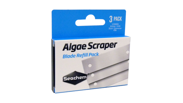 Seachem 3 n 1 Algae Scraper Replacement Blades 3 Pack