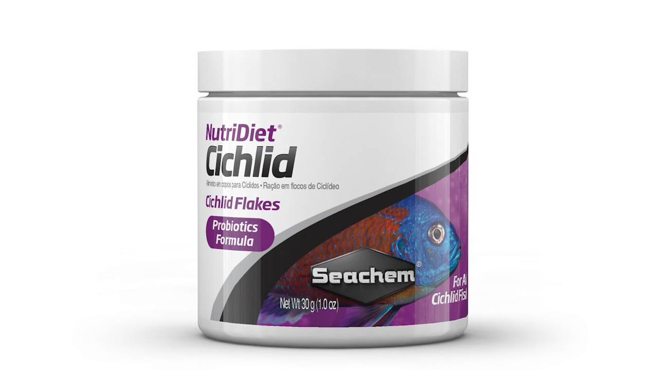 Seachem NutriDiet Cichlid Flakes Probiotic 30G