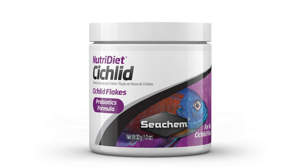 Seachem NutriDiet Cichlid Flakes Probiotic 30G