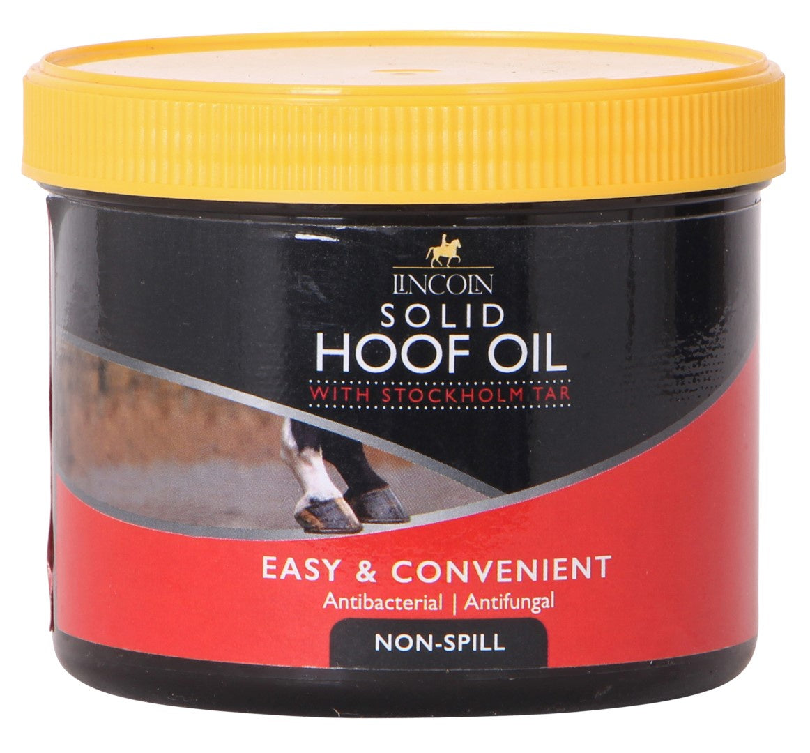 Lincoln Solid Hoof Oil 400g - Equine Hoof Health 