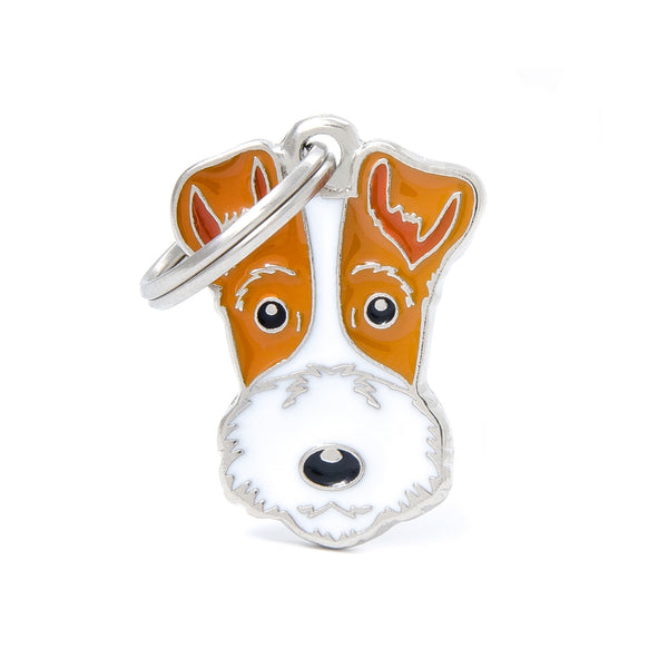 My Family Friends Fox Terrier Tag