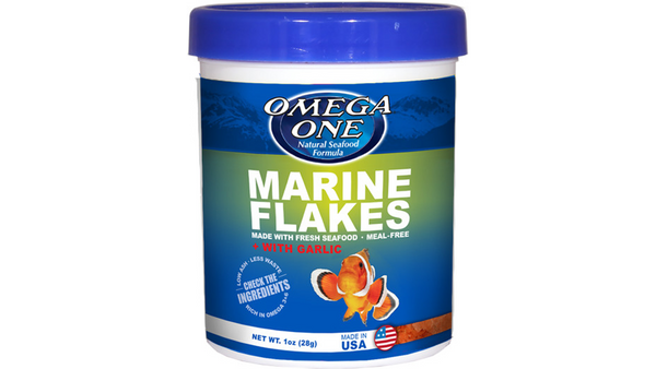 Omega One Garlic Marine Flakes 28G
