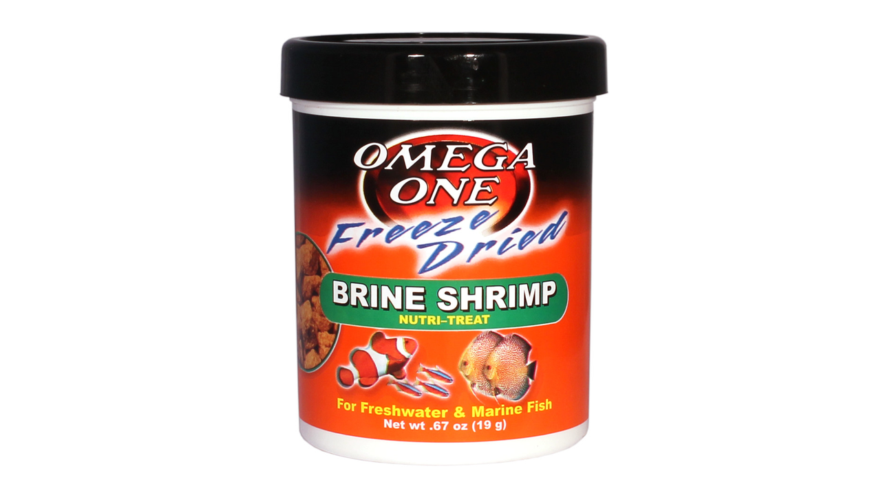 Omega One Freeze Dried Brine Shrimp 19G