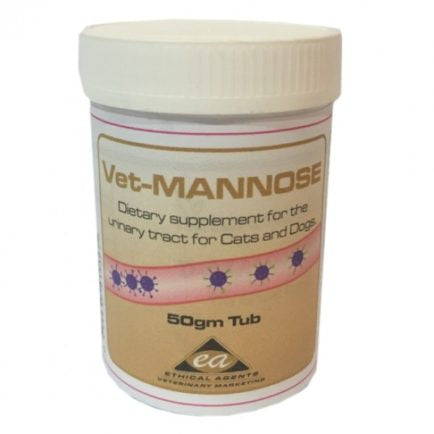 Mannose Powder 50G - Veterinary Feline Urinary Health 