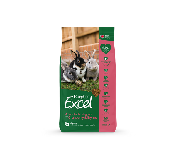 Burgess Excel Mature Rabbit With Cranberry & Thyme 1.5kg