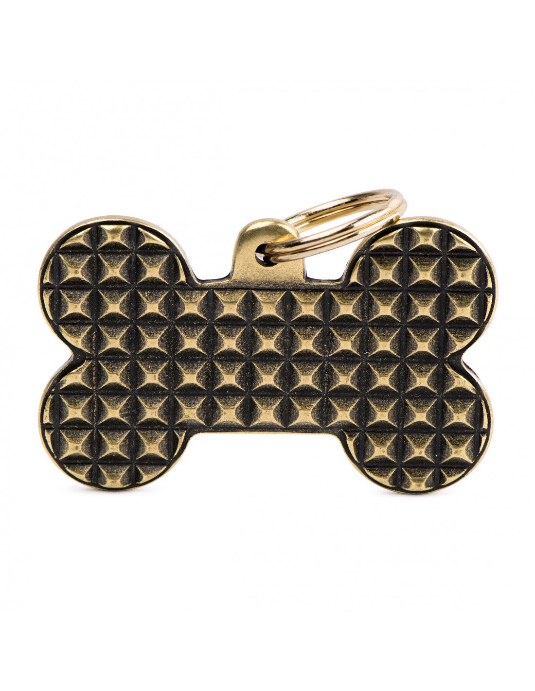 My Family Bronx Bone Studs Tag X-Large - Pet I.D Tags 