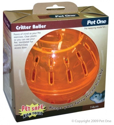 Pet One Critter Roller Small Pet Toy