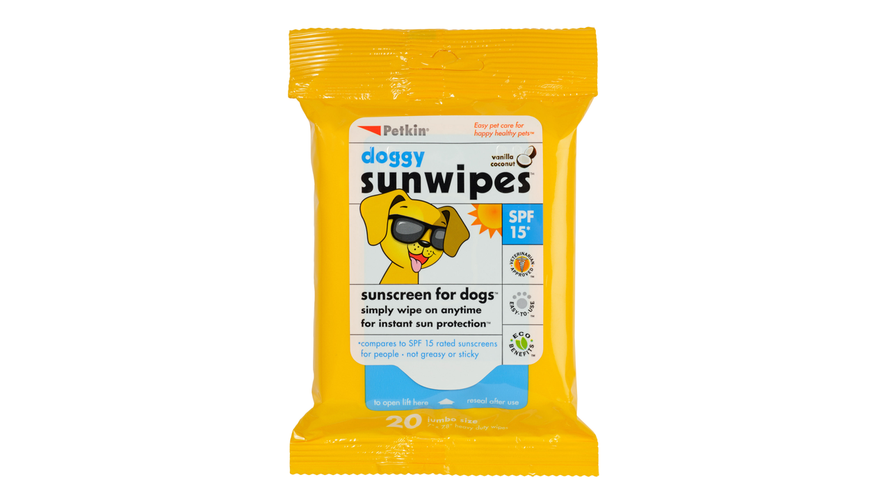 Petkin Doggy Sunwipes 20 Pack - Dog Health & Wellbeing 