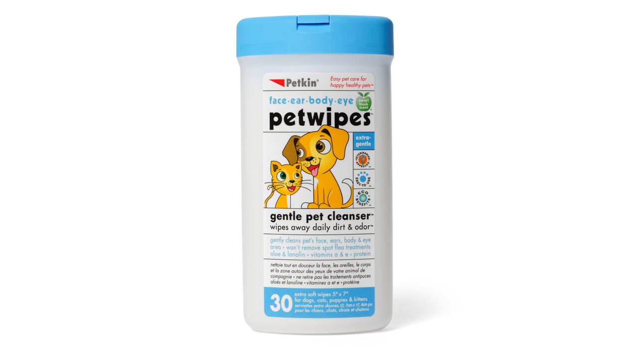 Petkin Doggy Wipes 30 Pack - Dog Health & Wellbeing 