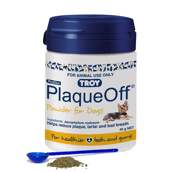 Troy Plaque Off Powder for Dogs 40g