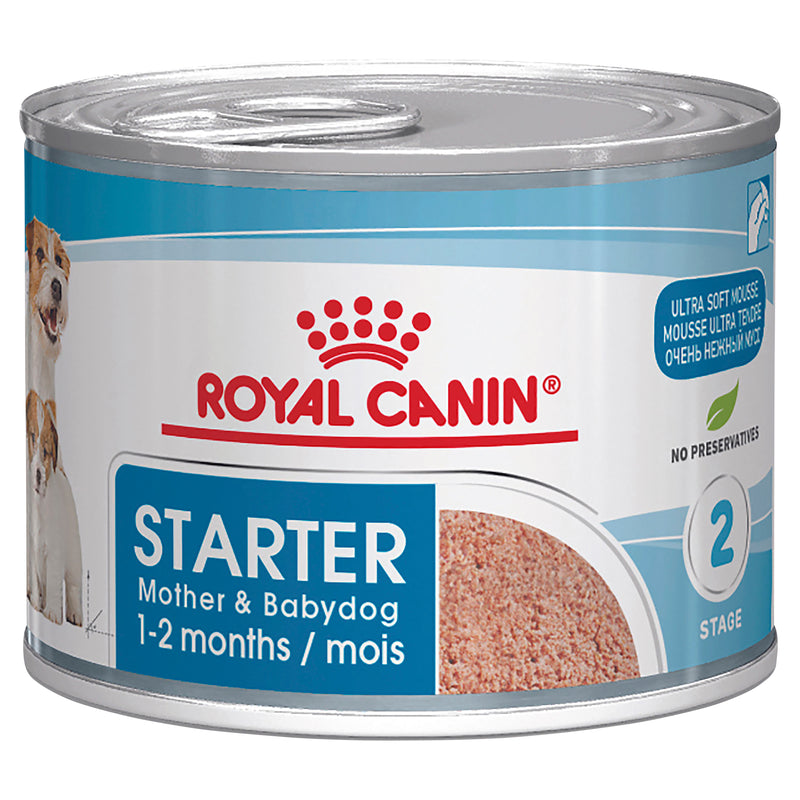Royal Canin Puppy Starter Mousse 195G 12 Pack