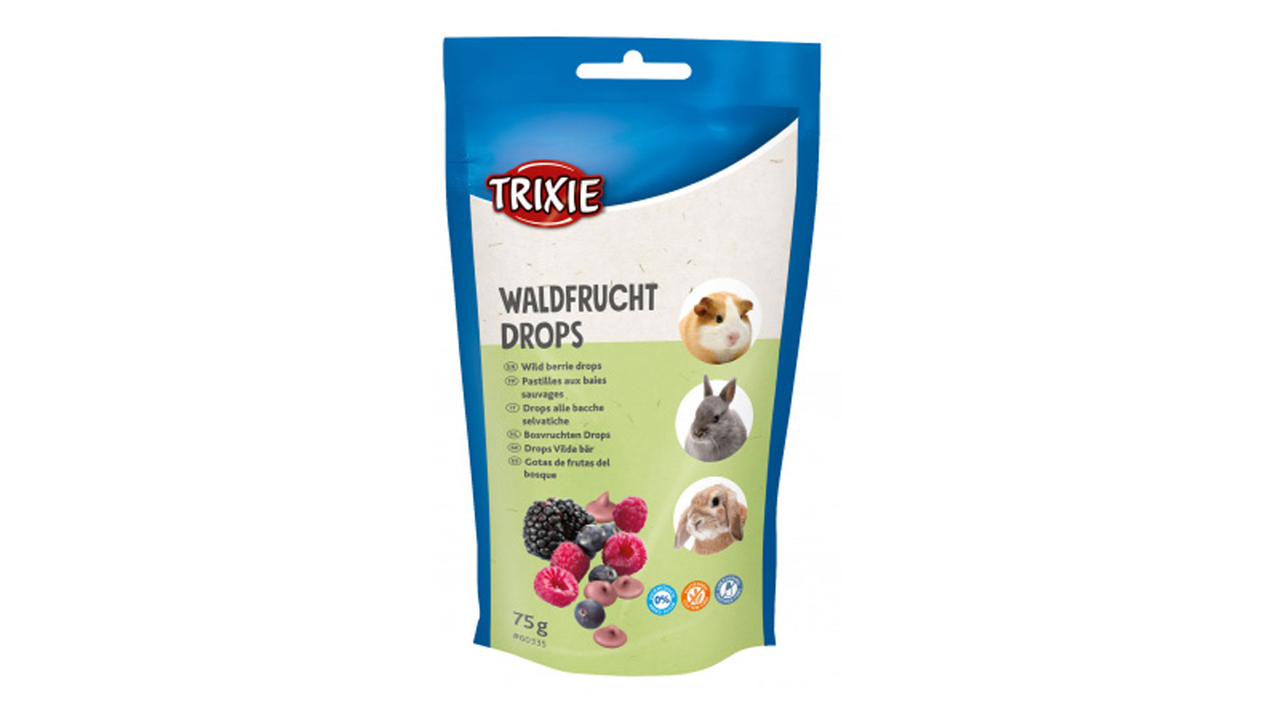 Trixie Mini Drops Wild Berry 75g