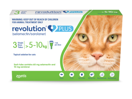 Revolution Plus Cat 5-10KG 3 Pack