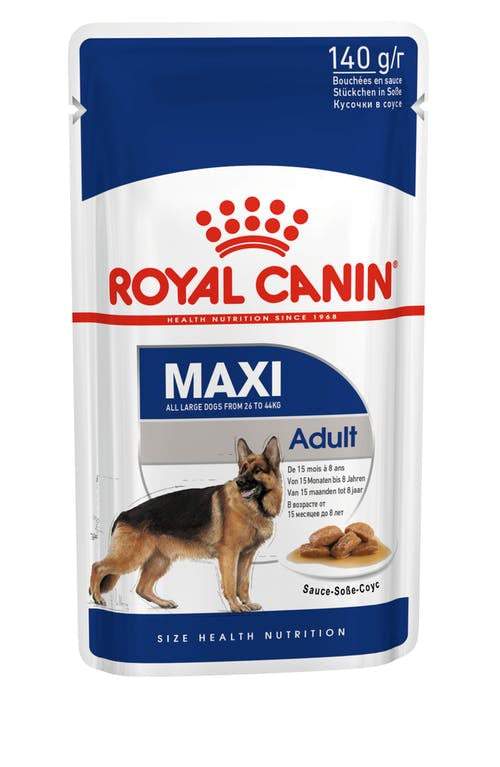 Royal Canin Maxi Wet Adult Dog Food Pouch 140G 10 Pack - Dog Food 