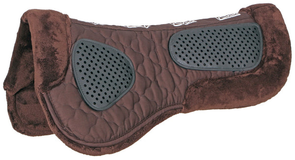 Flair Half Pad With Silicon Grip Brown