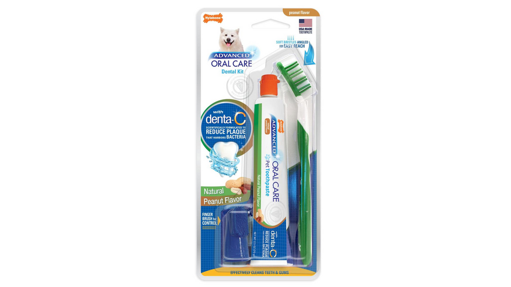 Nylabone Advanced Oral Care Natural Dental Kit