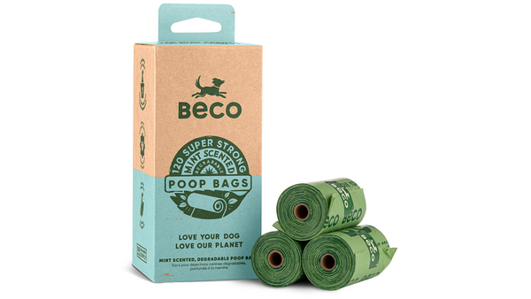 Beco Poop Bags Mint Scented 120pk