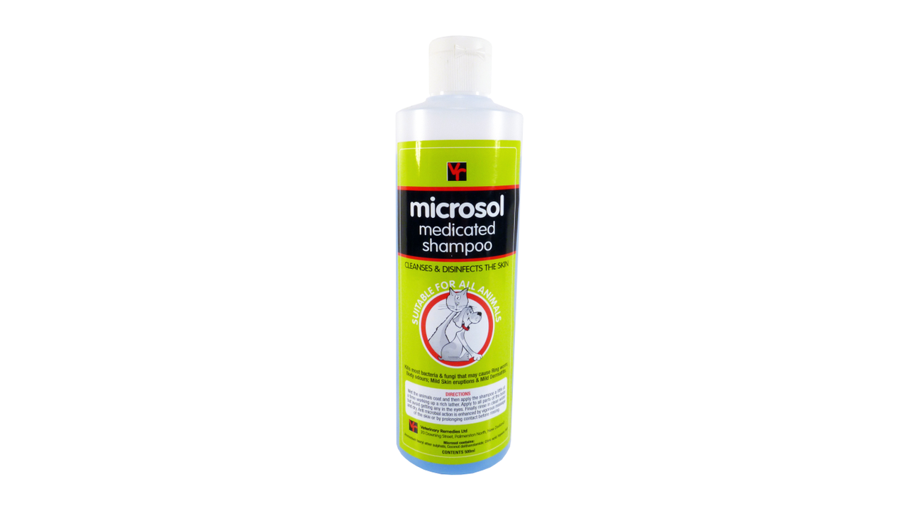 Vet Remedies Microsol Medicated Shampoo 500ml