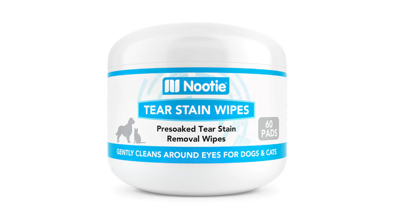 Nootie Tear Stain Wipes 60 Pack