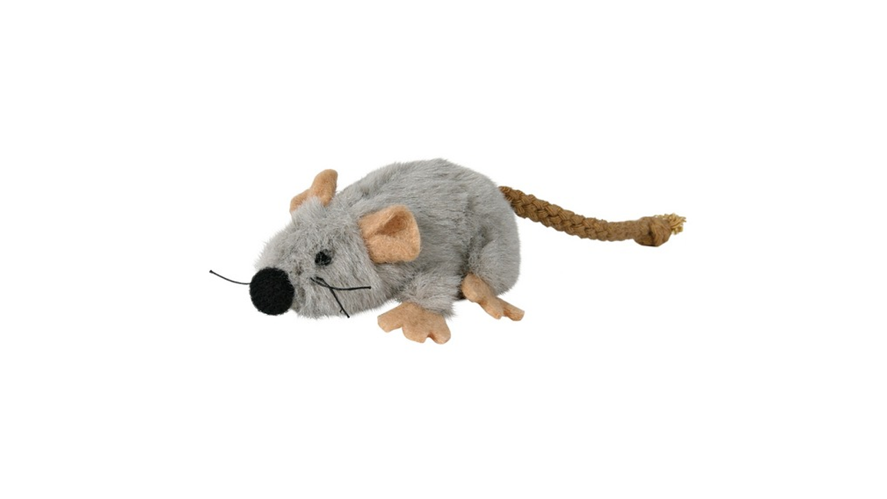 Trixie Mouse Grey Catnip