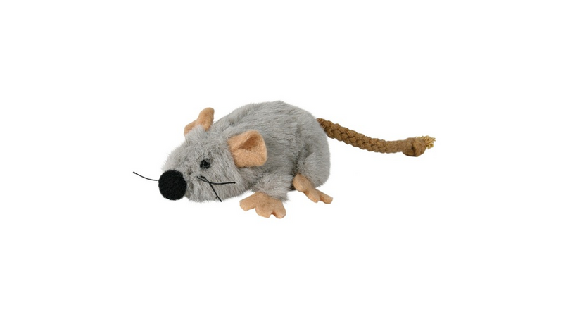 Trixie Mouse Grey Catnip