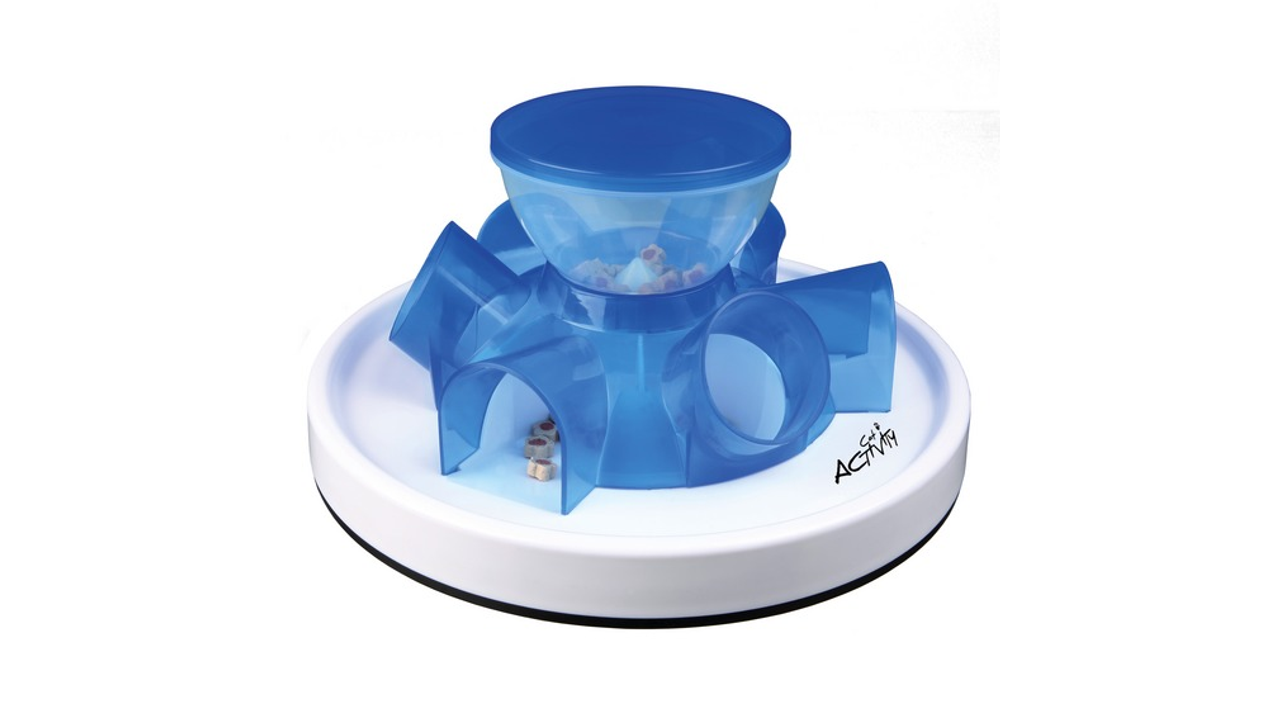 Trixie Cat Activity Tunnel Feeder 28cm