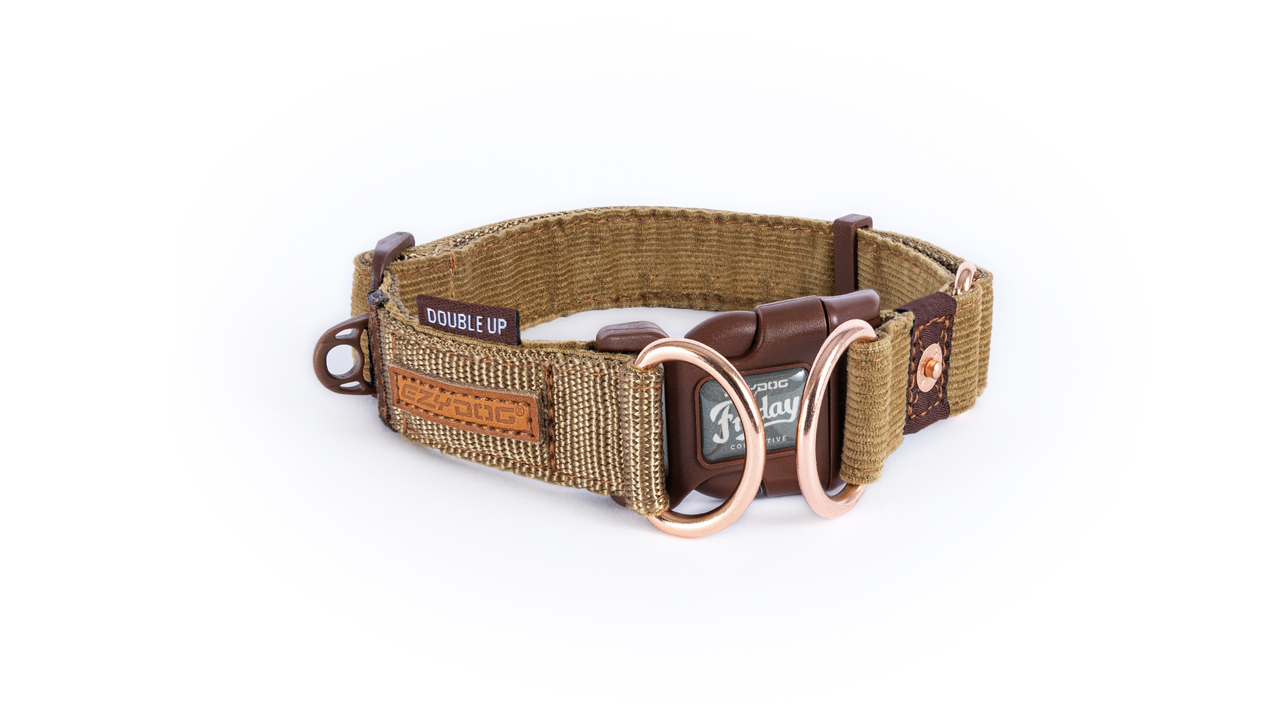 EzyDog Double Up Collar Corduroy