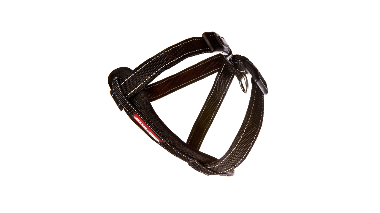 EzyDog Chest Plate Harness Black