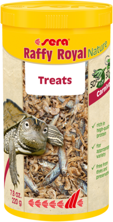 Sera Raffy Royal Treats Nature 220G - Reptile Food 