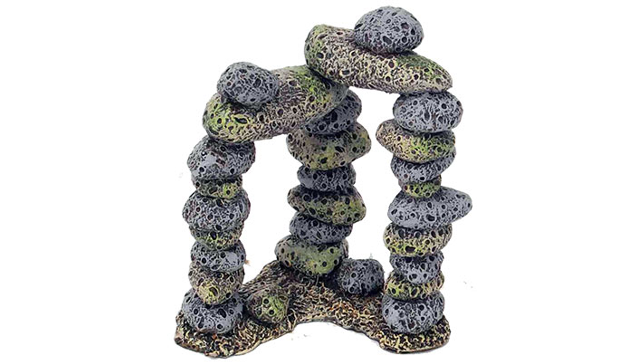 Stacked Rocks 13cm - Fish Tank Decorations 