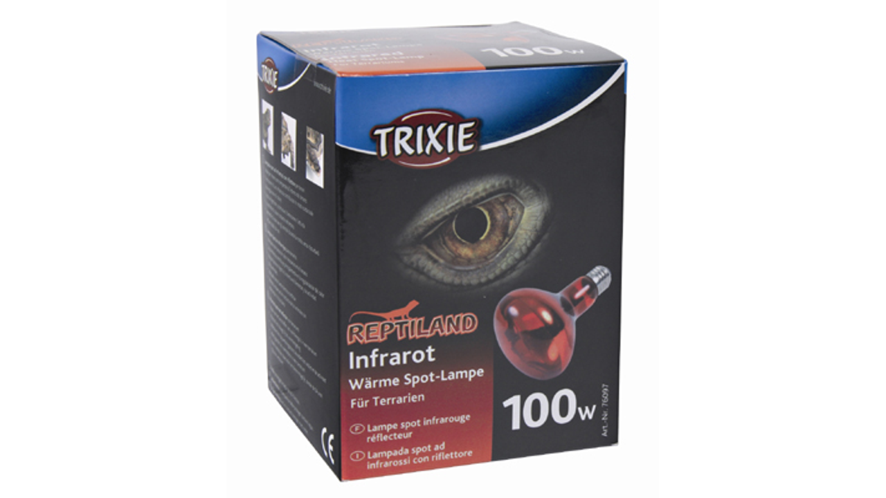 Trixie Infrared Heat Spot Lamp 100w - Reptile Heating & Lighting 