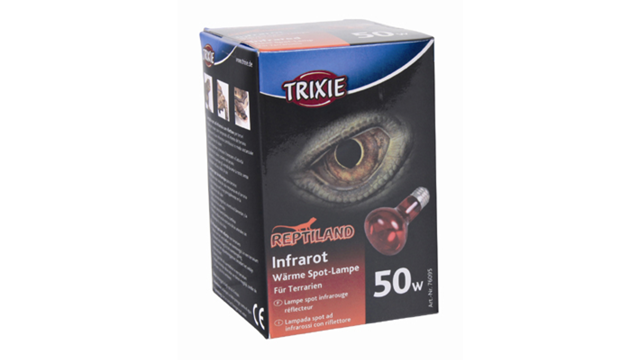 Trixie Infrared Heat Spot Lamp 50w - Reptile Heating & Lighting 
