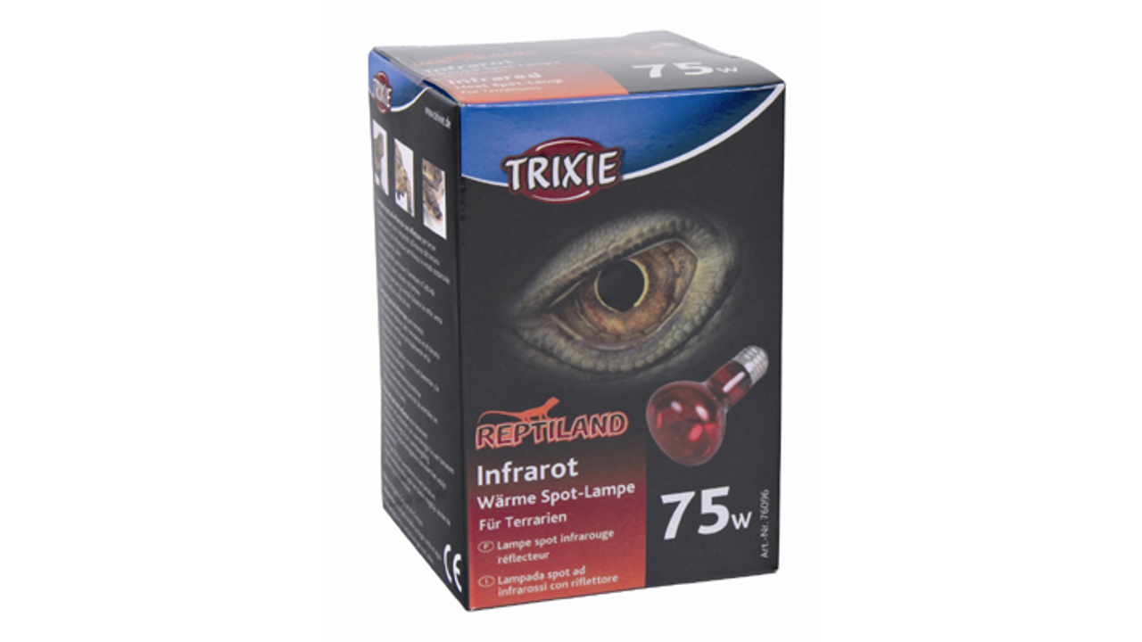 Trixie Infrared Heat Spot Lamp 75w - Reptile Heating & Lighting 
