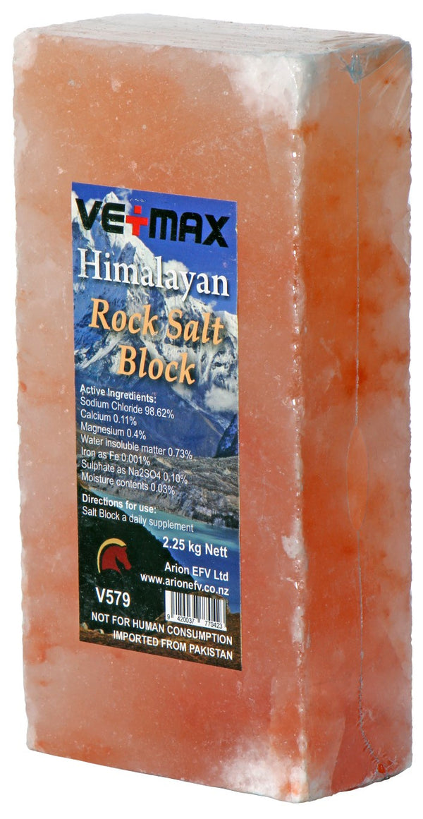 Vetmax Himalayan Rock Salt Block 2.25kg