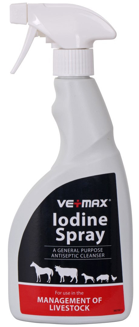 Vetmax Iodine Solution Spray 500ml