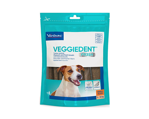 VeggieDent Dog Chews Small Dogs 5-10KG 15 Pack