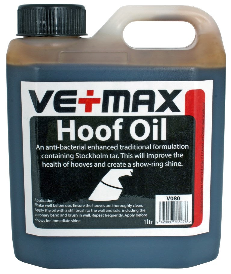 Vetmax Hoof Oil 1ltr - Equine Hoof Health 