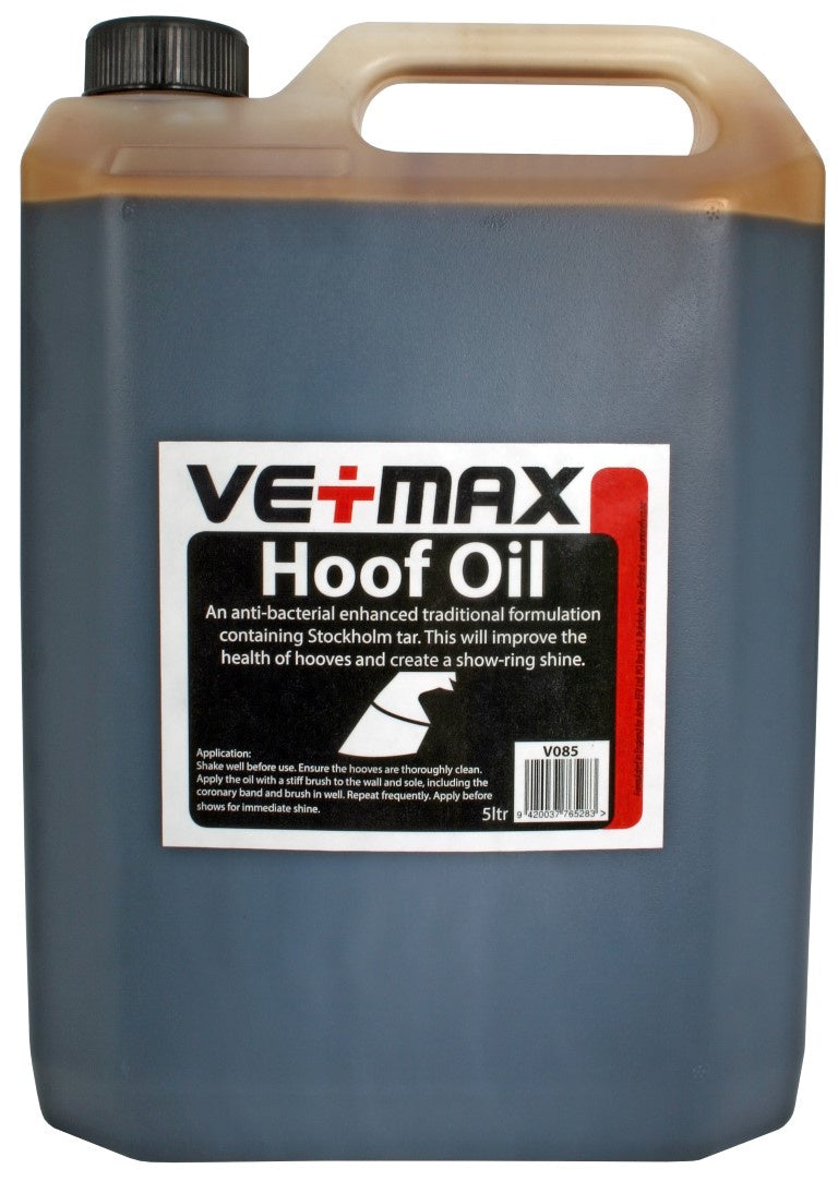 Vetmax Hoof Oil 5ltr - Equine Hoof Health 