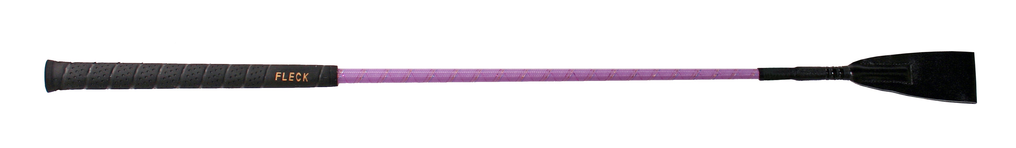 Fleck Rubber Grip Riding Whip With Flecks