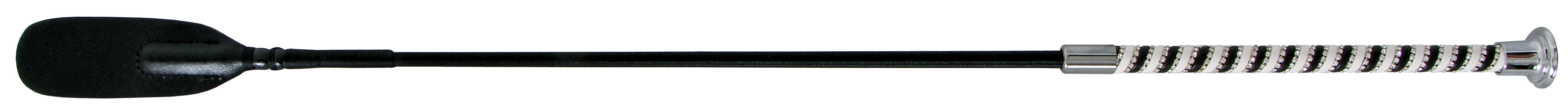 Blue Tag Diamante Grip Riding Whip