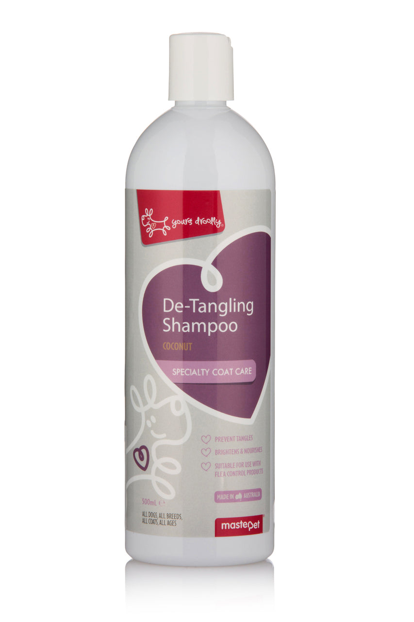 Yours Droolly Detangling Shampoo 500ml - Dog Shampoo, Conditioner and Spritzers 