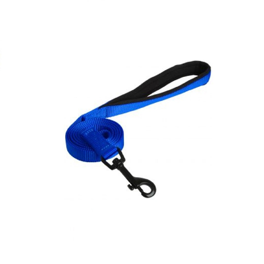 Yours Droolly Dog Lead Foam Short Blue 90cm Dog Leash Dog Tethering Accessories